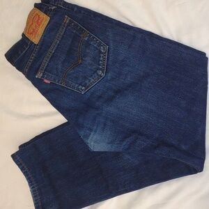 Men's Levi's 505 Straight Leg Jeans Size 34X32